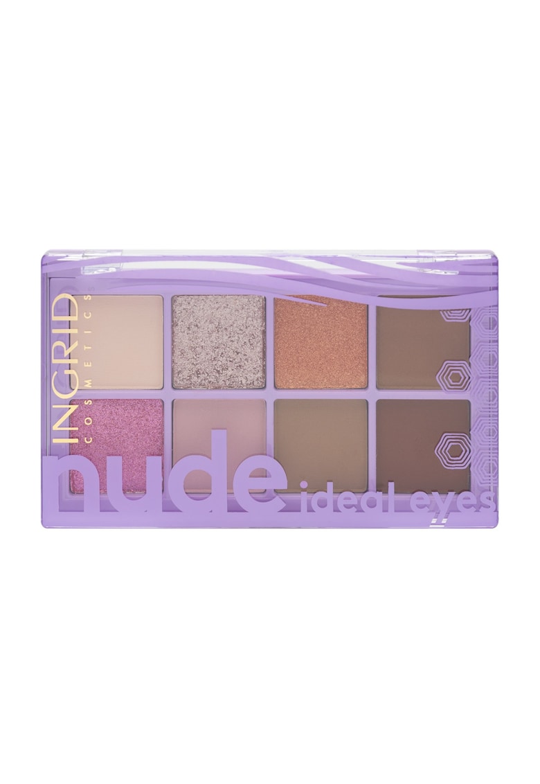 Paleta de farduri de pleoape Nude Ideal Eyes  02 Multicolor - 10 g
