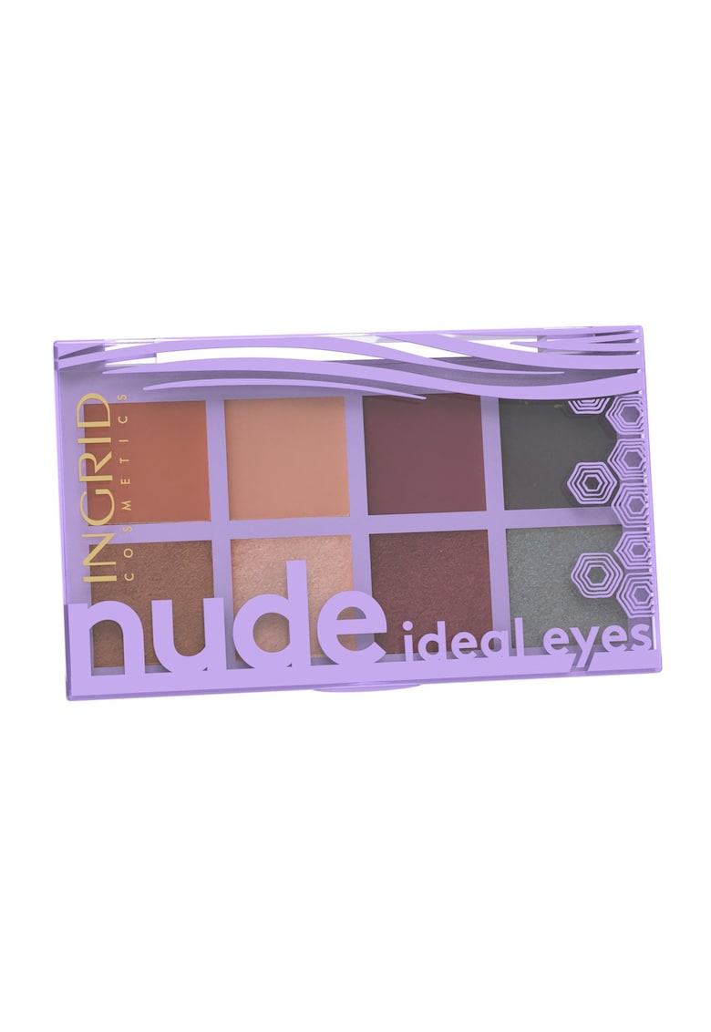 Paleta de farduri de pleoape Nude Ideal Eyes  02 Multicolor - 10 g