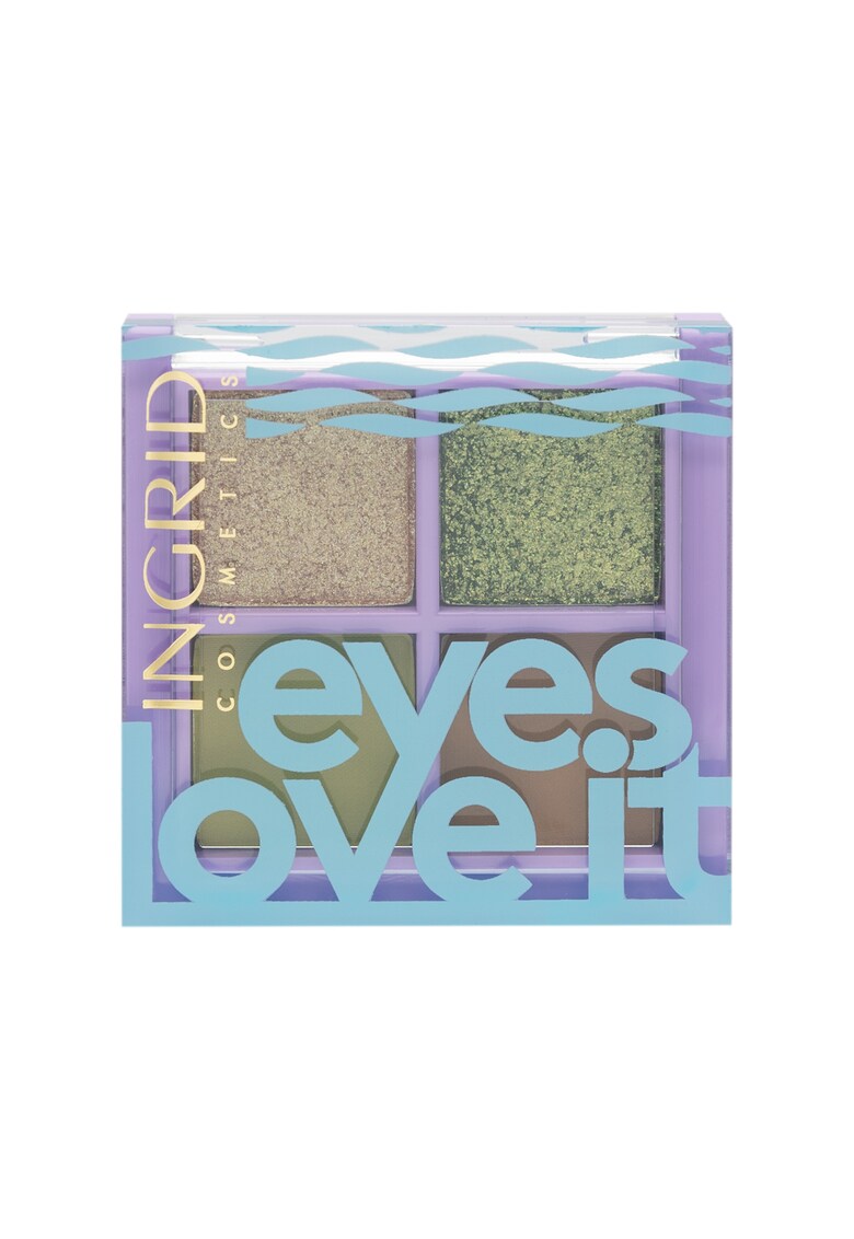 Paleta de farduri de pleoape Love it  03 Multicolor - 5 g