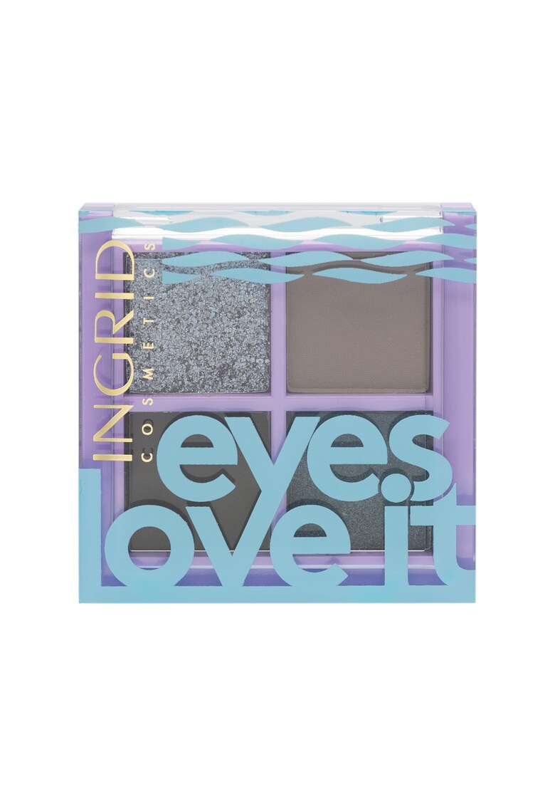 Paleta de farduri de pleoape Love it  03 Multicolor - 5 g