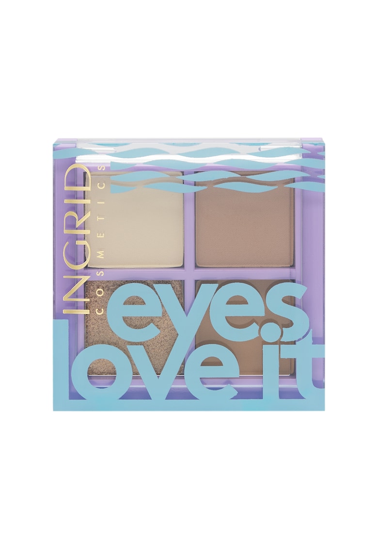 Paleta de farduri de pleoape Love it  03 Multicolor - 5 g