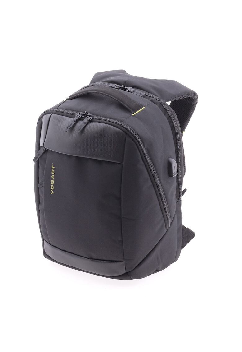 Rucsac casual Boston - pentru Wizz Air - comp. laptop 14"" - port USB - MV 23926 - negru