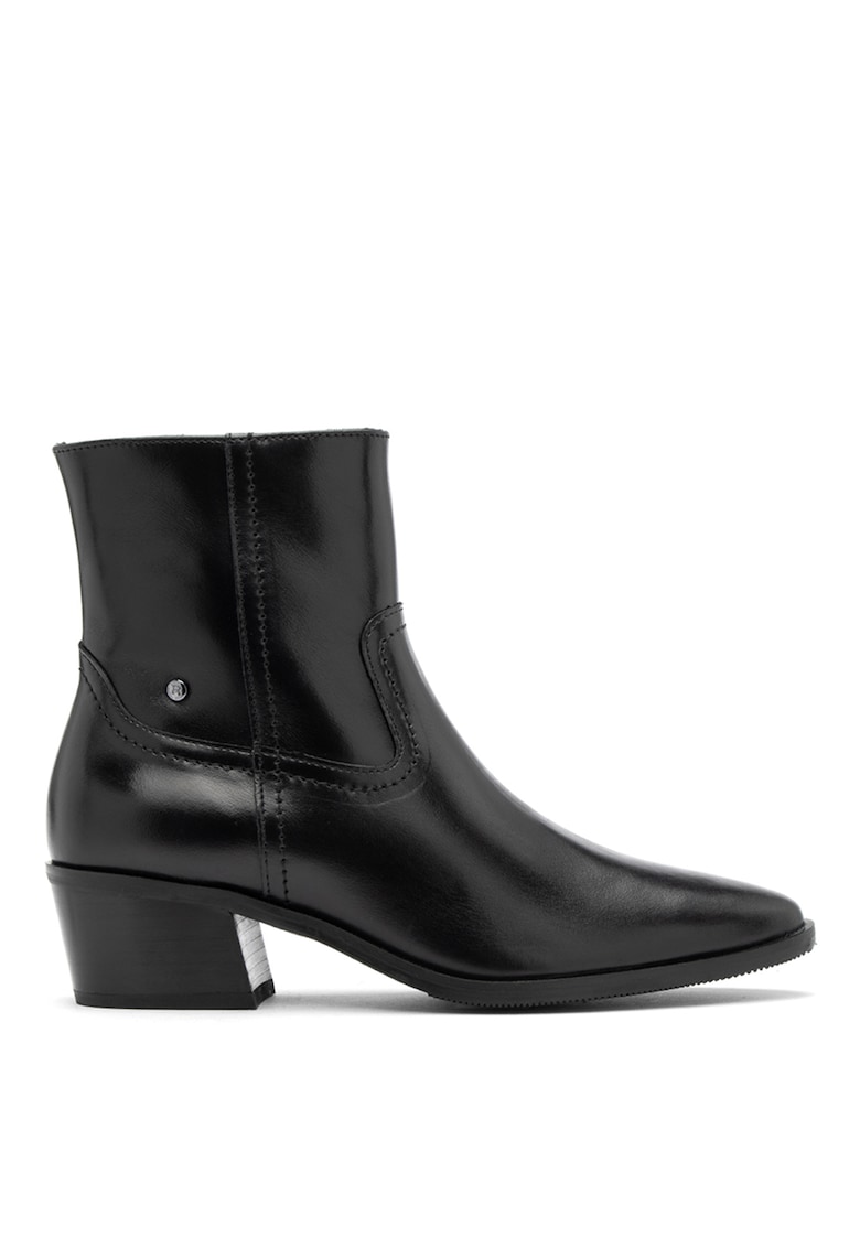 Ghete de piele - Negru