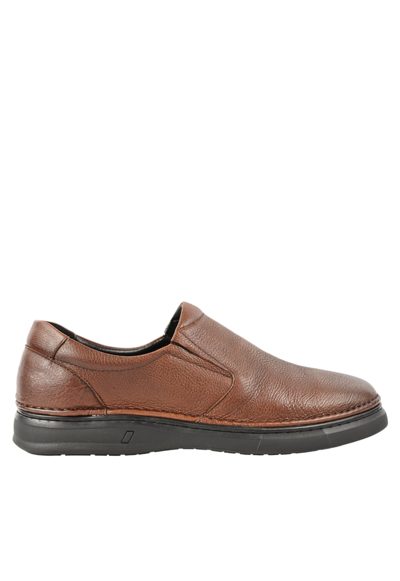 Pantofi casual - barbati -  B23118 maro - piele naturala