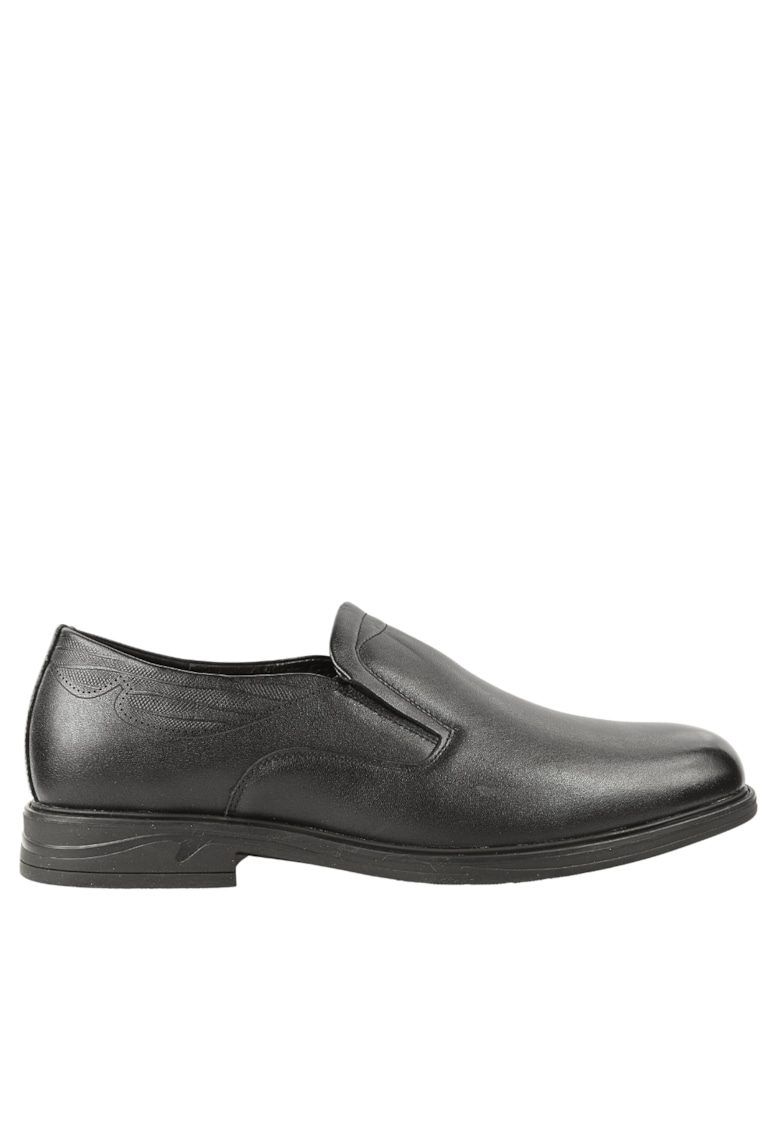 Pantofi casual - barbati - W2600D negru - piele naturala - Negru