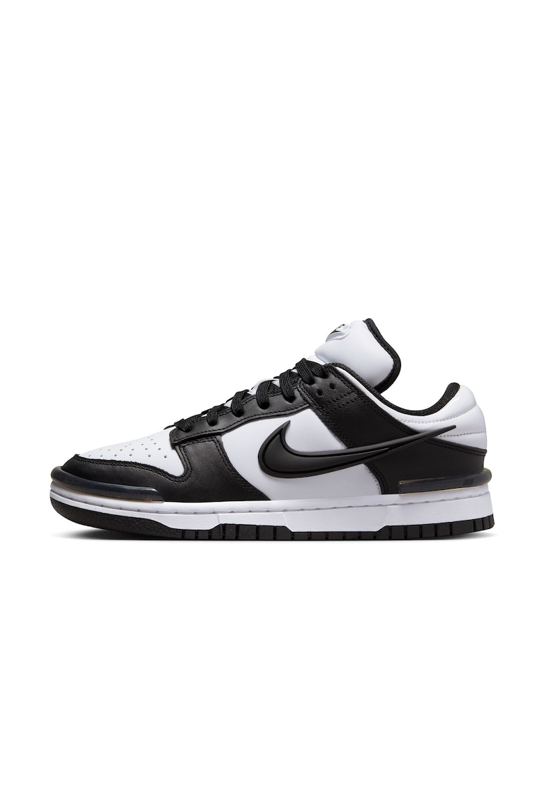 Pantofi sport -  W Nike Dunk Low Twist - Piele naturala - Alb - Negru