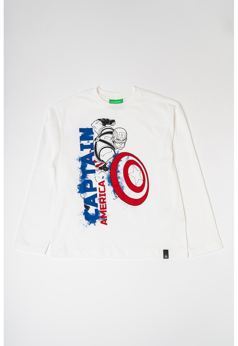 Bluza cu imprimeu Captain America