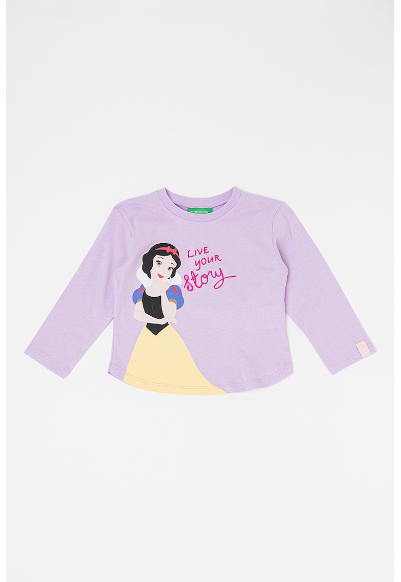 Bluza de bumbac cu imprimeu Disney Princess