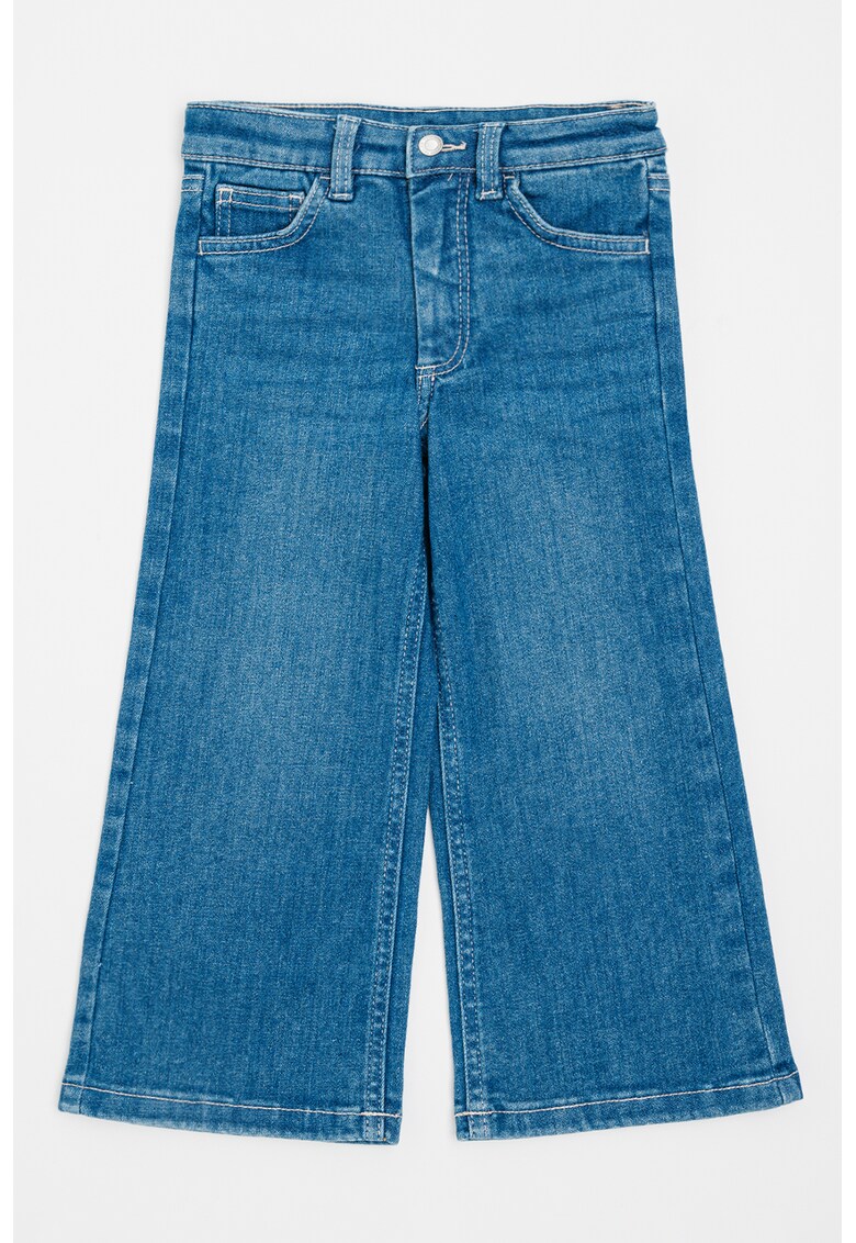 Blugi evazati din amestec de bumbac Blugi evazati din amestec de bumbac