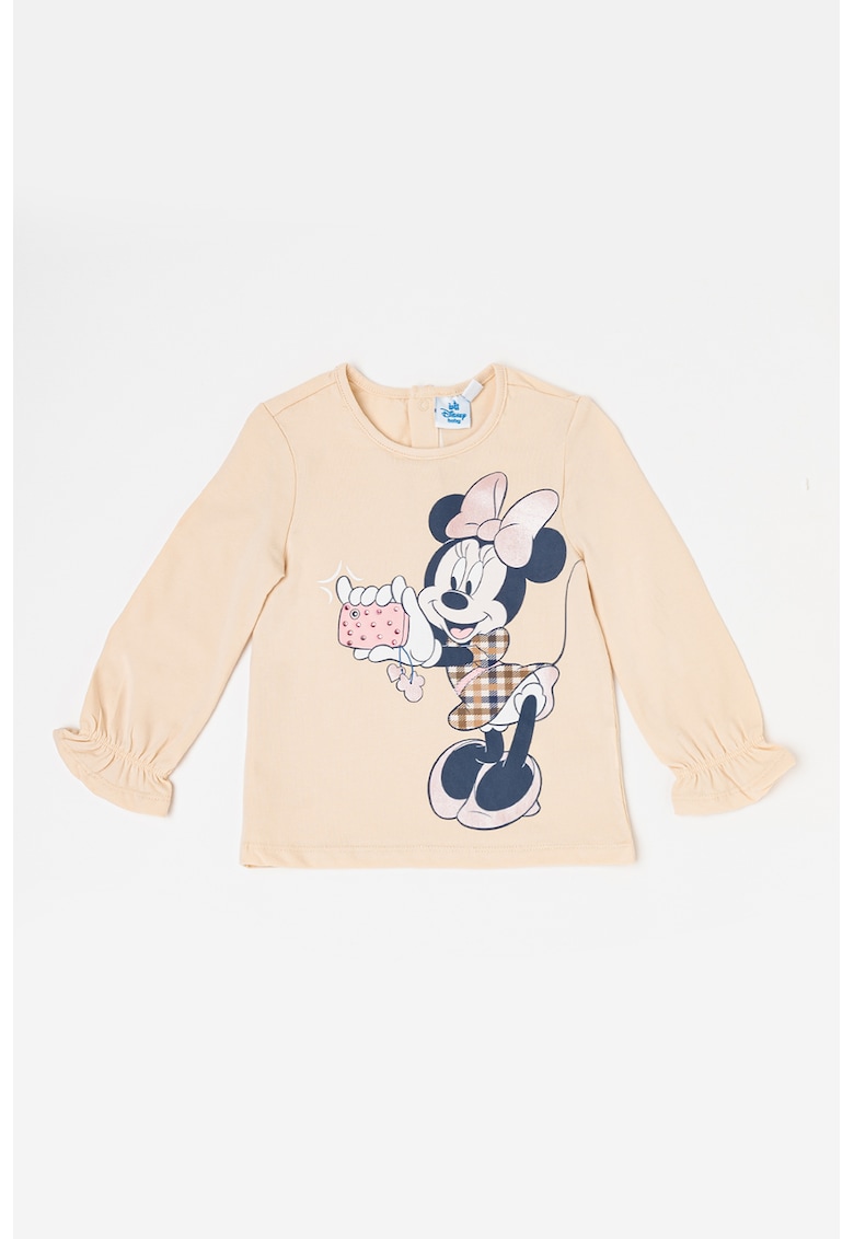 Bluza din amestec de bumbac cu Minnie Mouse