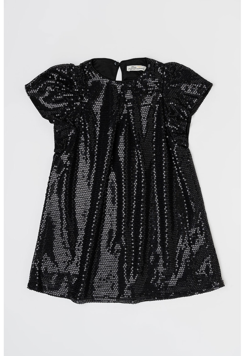 Rochie evazata cu aplicatii de paiete Rochie evazata cu aplicatii de paiete