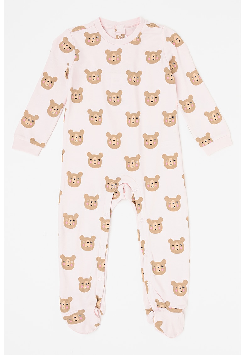 Salopeta de bumbac cu botosei