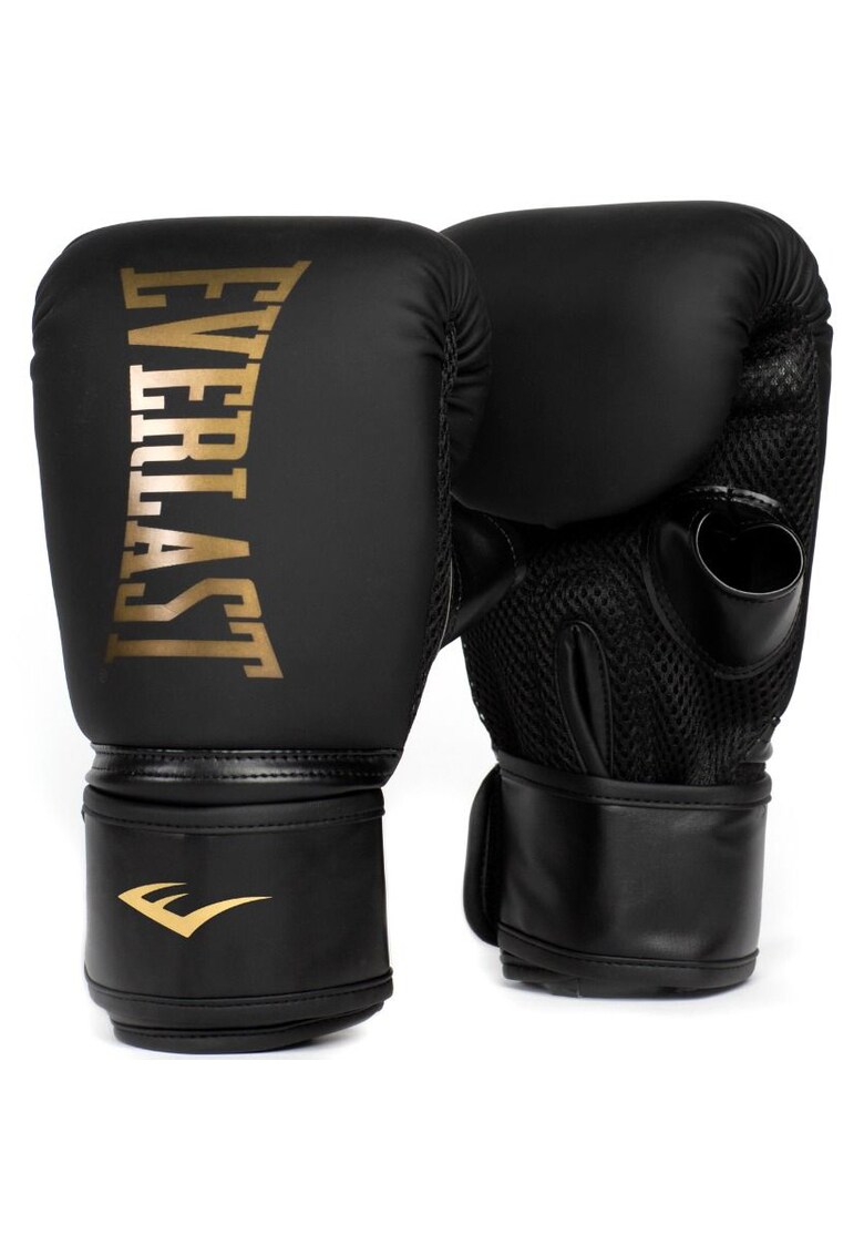 Manusi box pentru sac Cardio Elite -negru/auriu