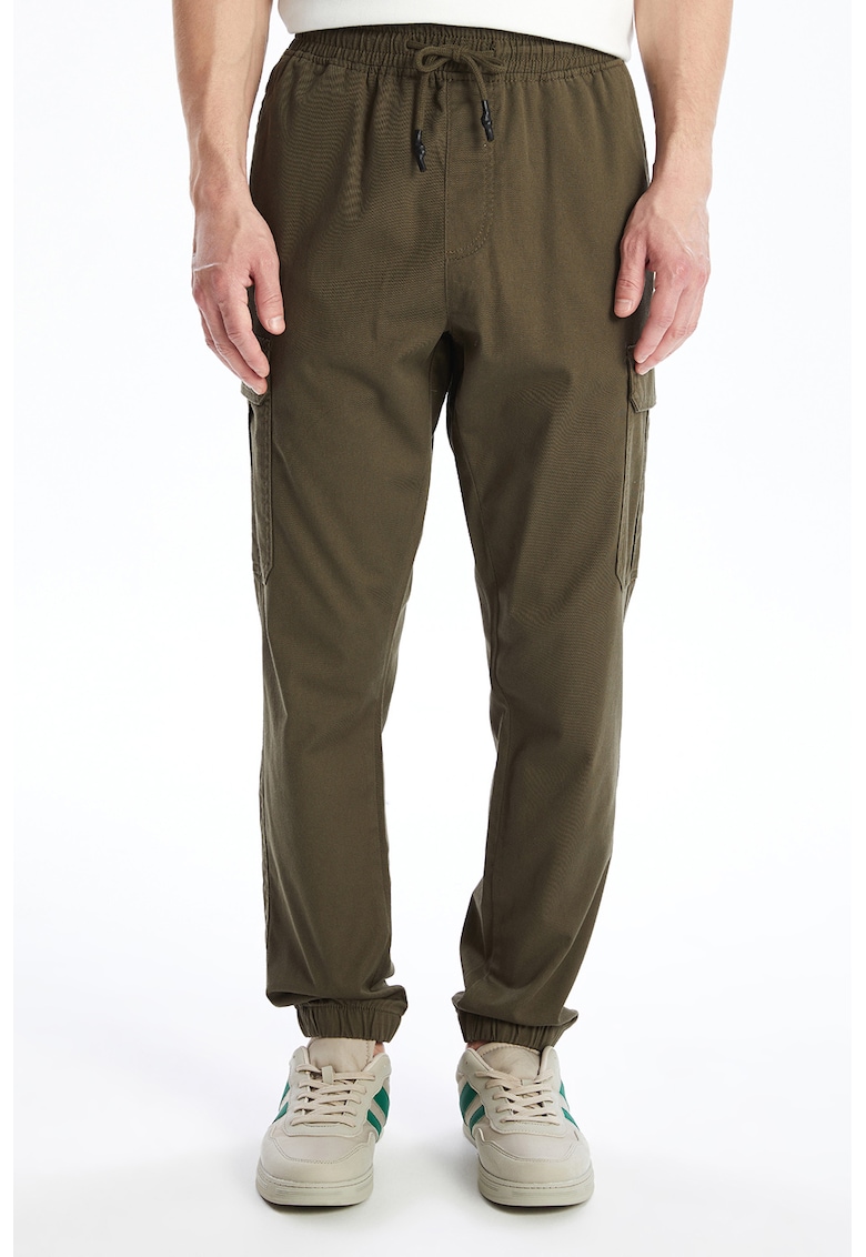 Pantaloni cargo cu snur