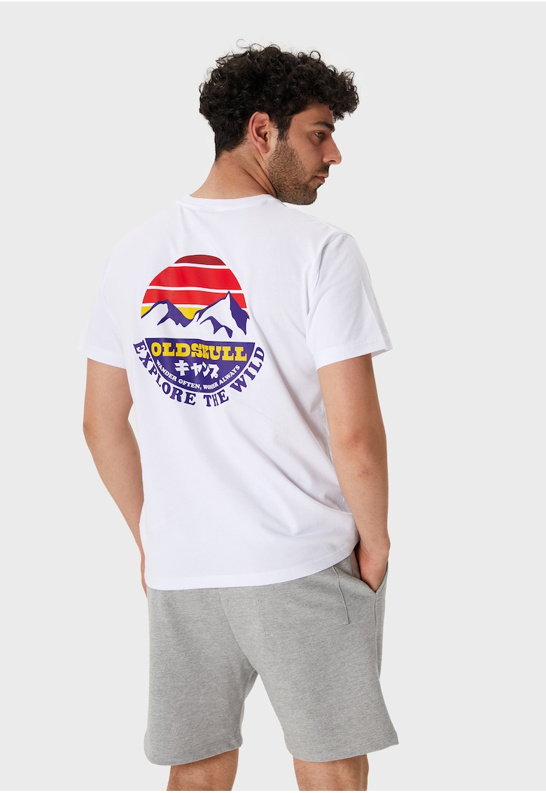 Tricou regular fit cu imprimeu