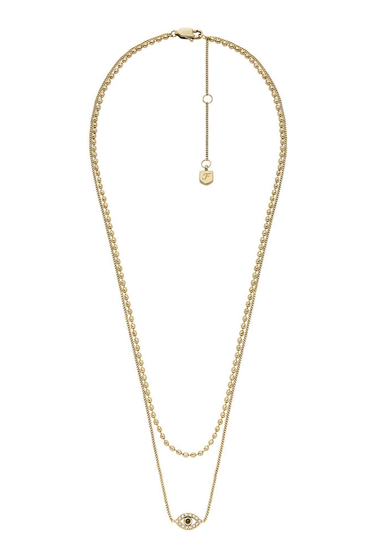 Colier din otel inoxidabil cu siraguri multiple