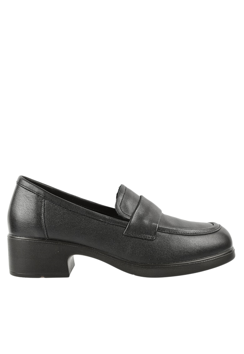 Pantofi casual - dama -  X450049A negru - piele naturala Pantofi casual - dama -  X450049A negru - piele naturala