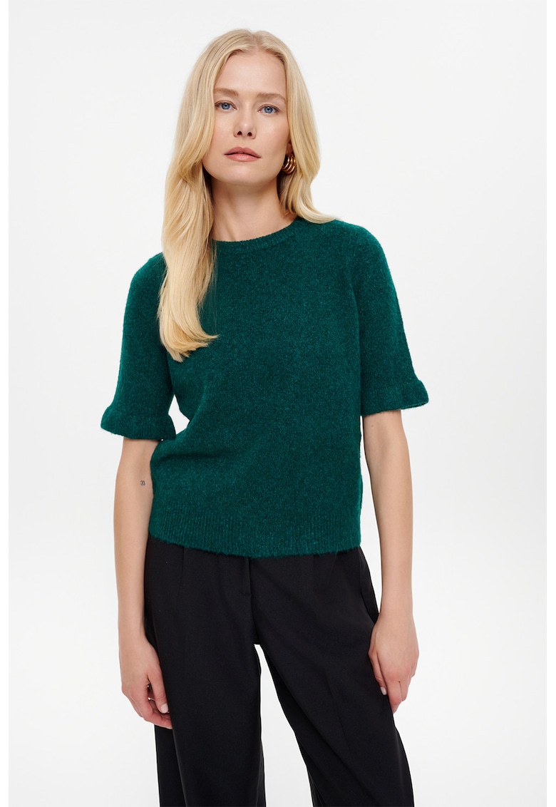 Pulover cu maneci medii