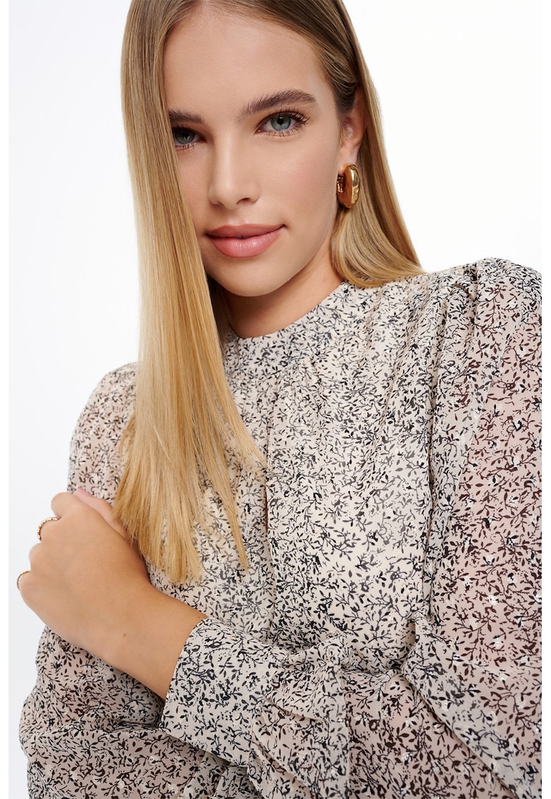 Bluza cu imprimeu floral