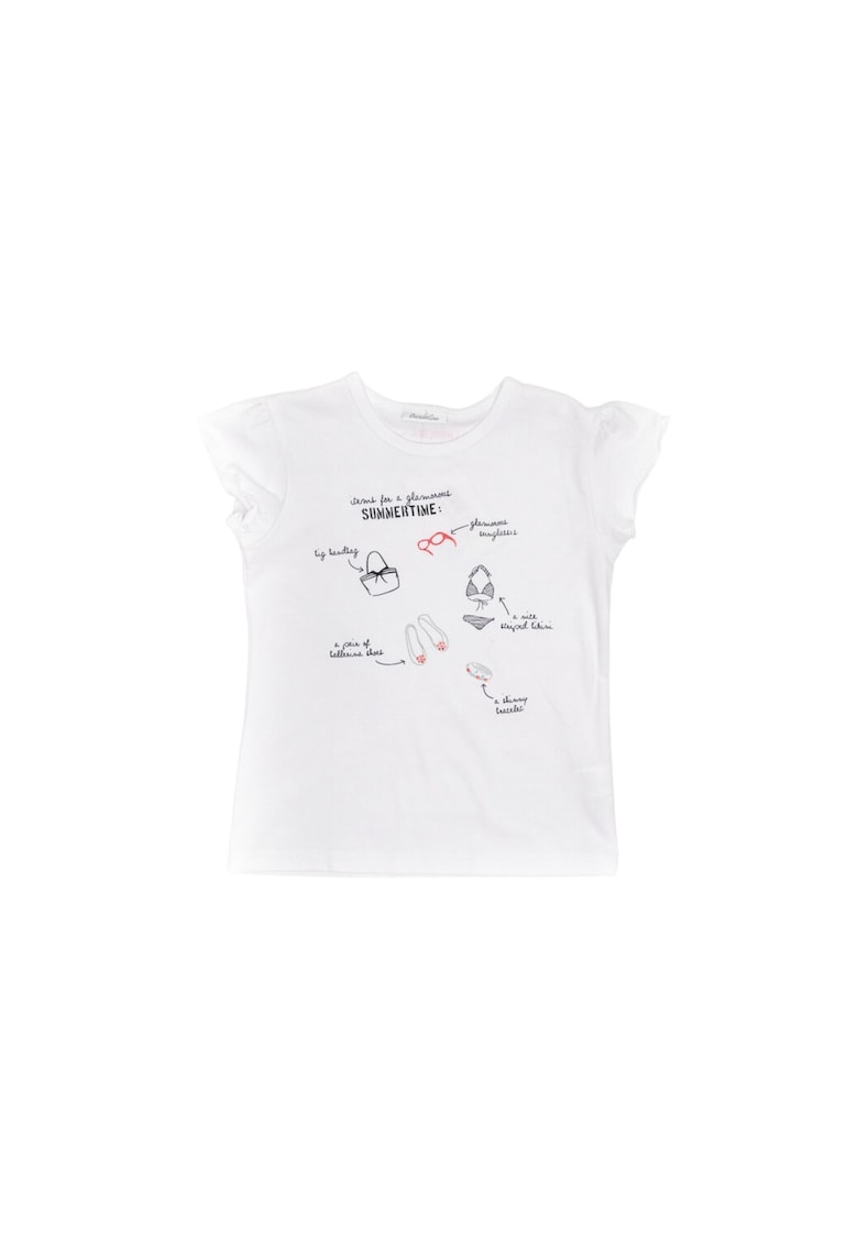 Tricou copii - Summer Time - 15410 - Alb -
