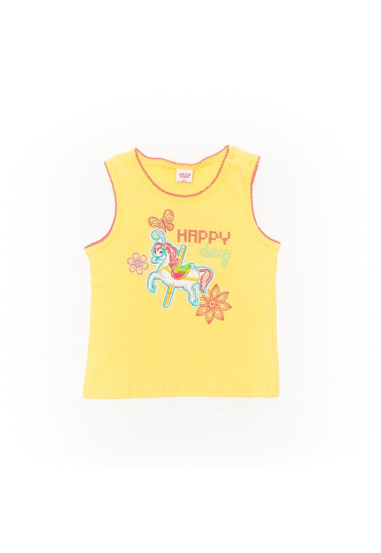 Tricou - fete - JVK1216G - Galben - Galben