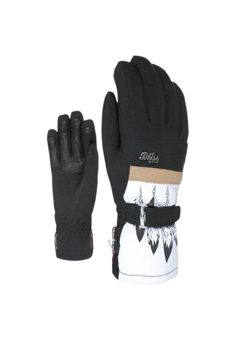 Manusi de schi - Bliss Venus - Poliester/Piele naturala - Negru -