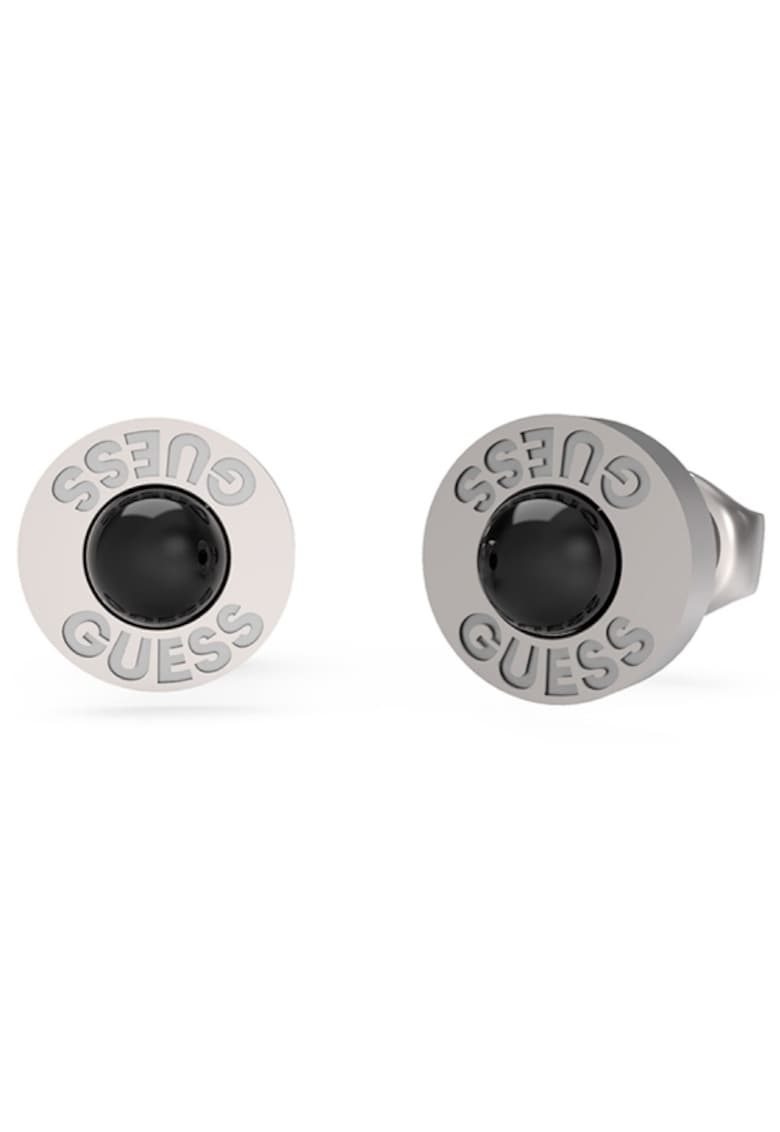 Cercei Edgy Styles stud cu onix JUME04055JWSTBKT-U - Argintiu