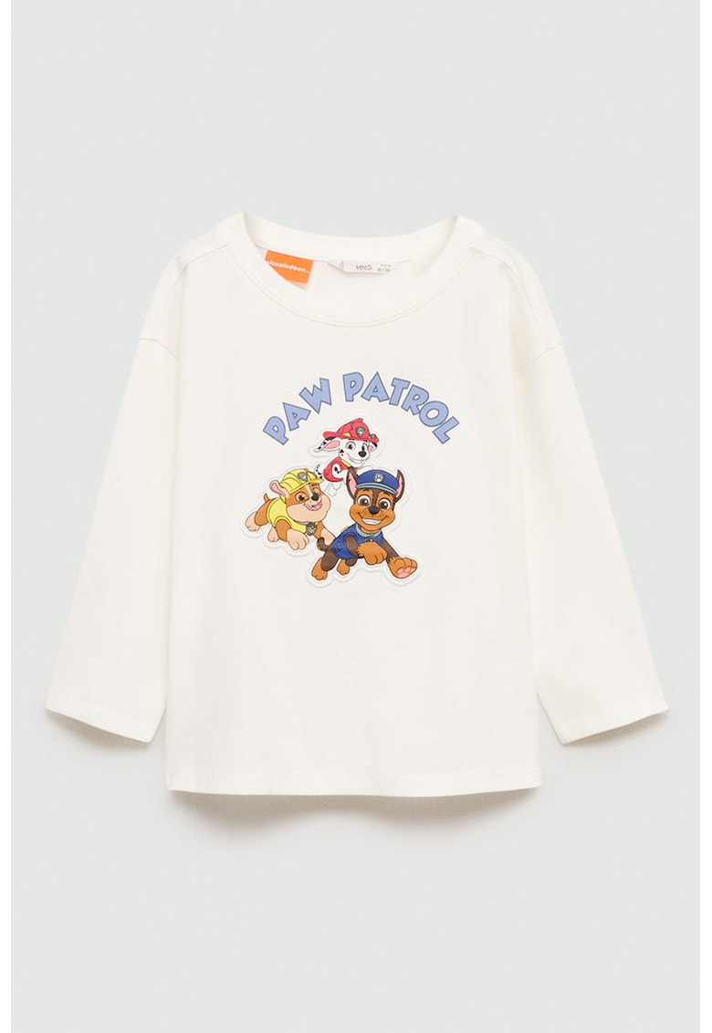 Bluza din bumbac cu imprimeu Paw Patrol