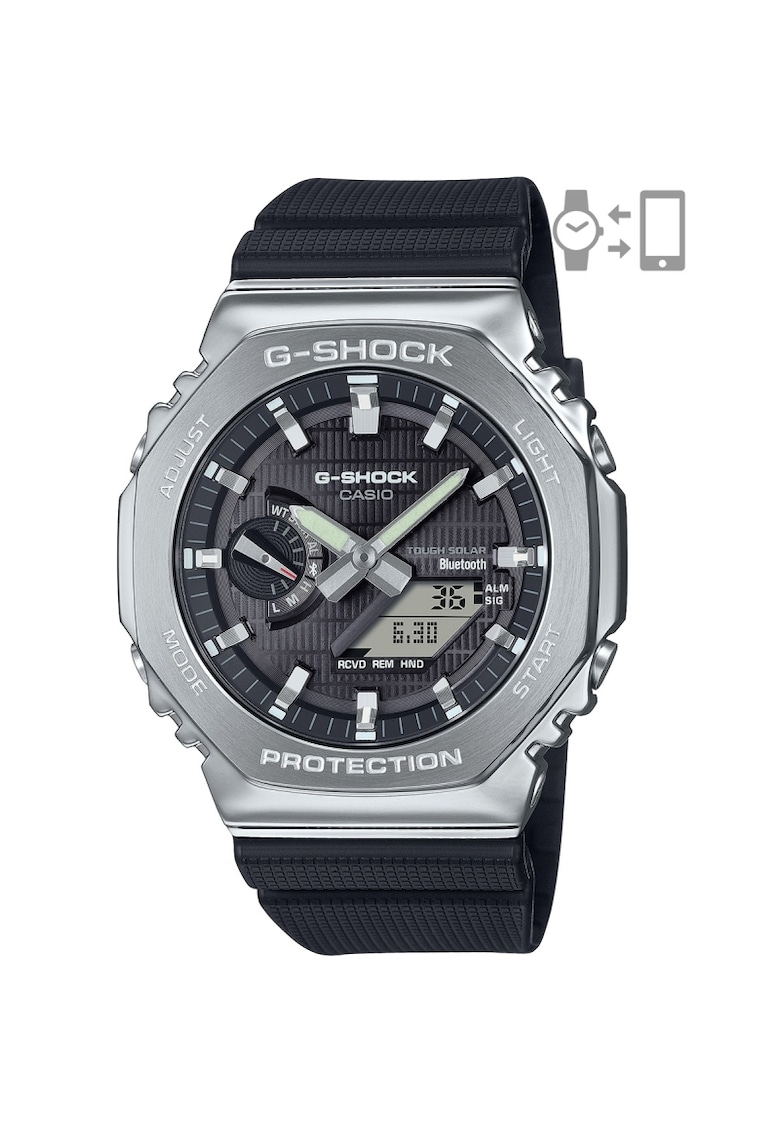 Casio Ceas barbatesc GBM-2100-1AER Quartz Argintiu