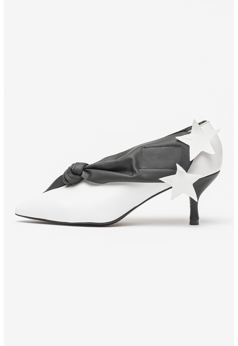Pantofi de piele cu toc Pantofi de piele cu toc