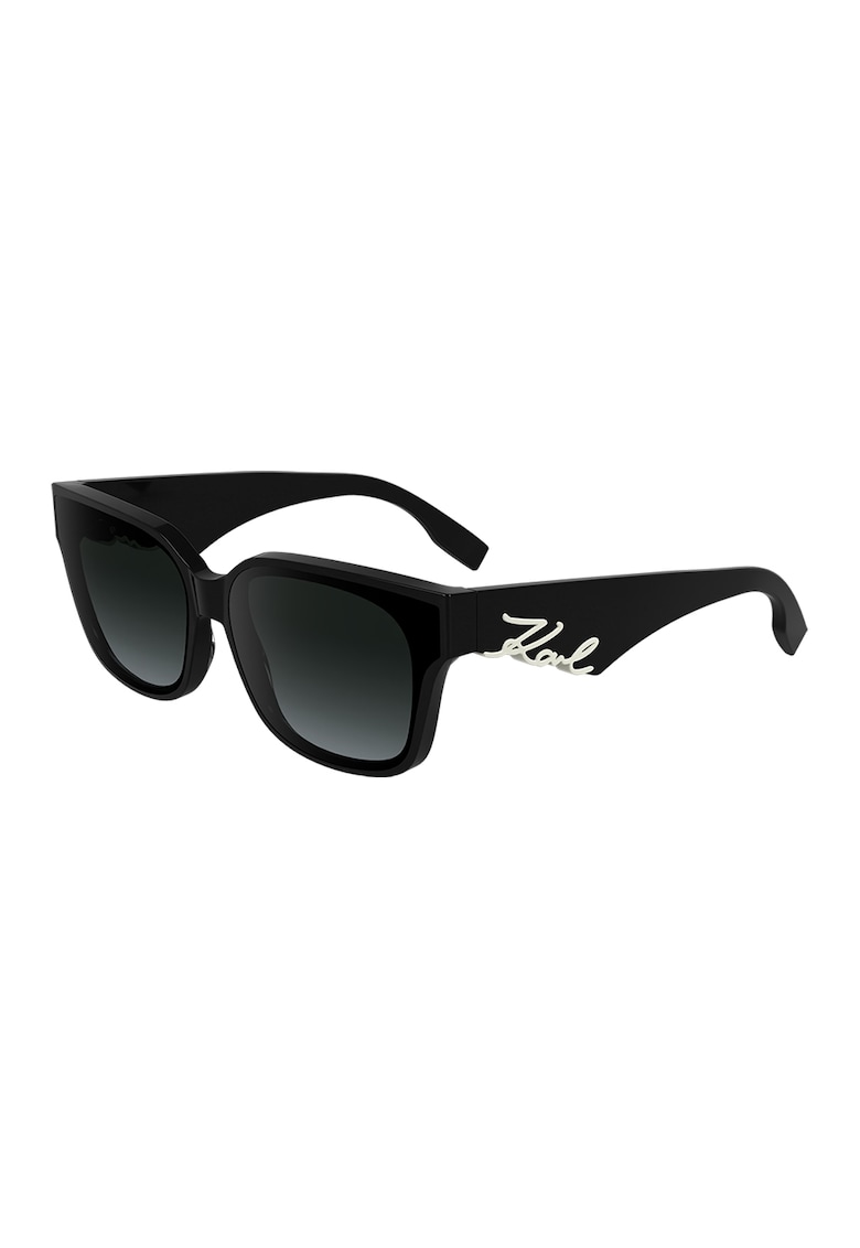 Ochelari de soare dreptunghiulari - Negru - Crem - 63-14-140 - Negru/Crem