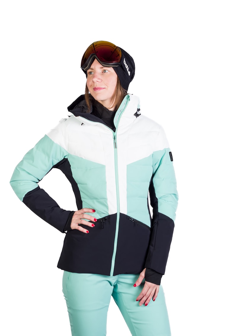 Jacheta cu buzunare cu fermoar pentru schi