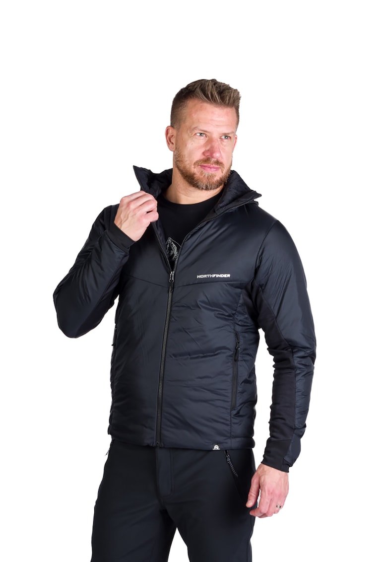 Jacheta cu Primaloft® pentru trekking Ferdinando - Negru
