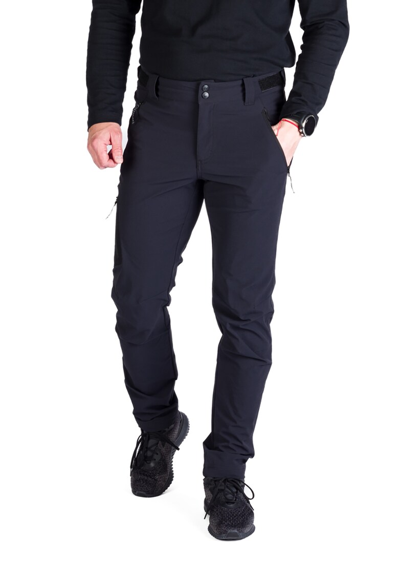 Pantaloni pentru trekking si drumetii Massimiliano - Negru