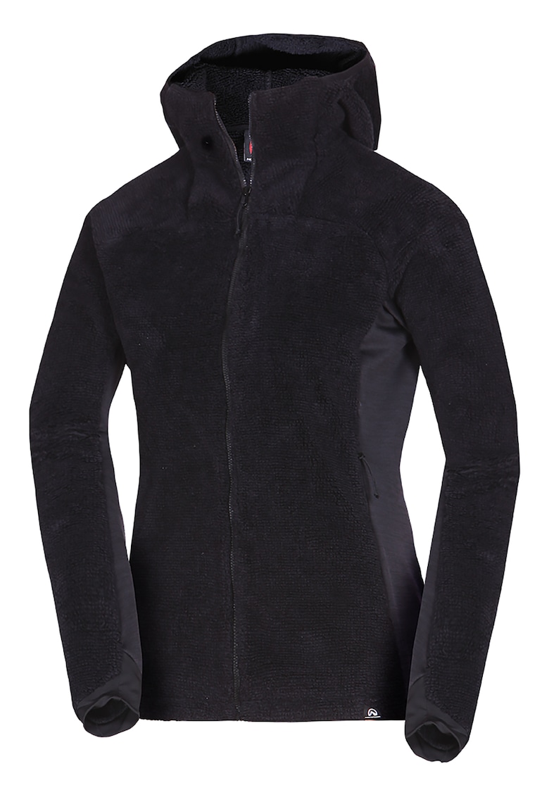 Fleece cu gluga si tehnologie antipiling dama Carlene