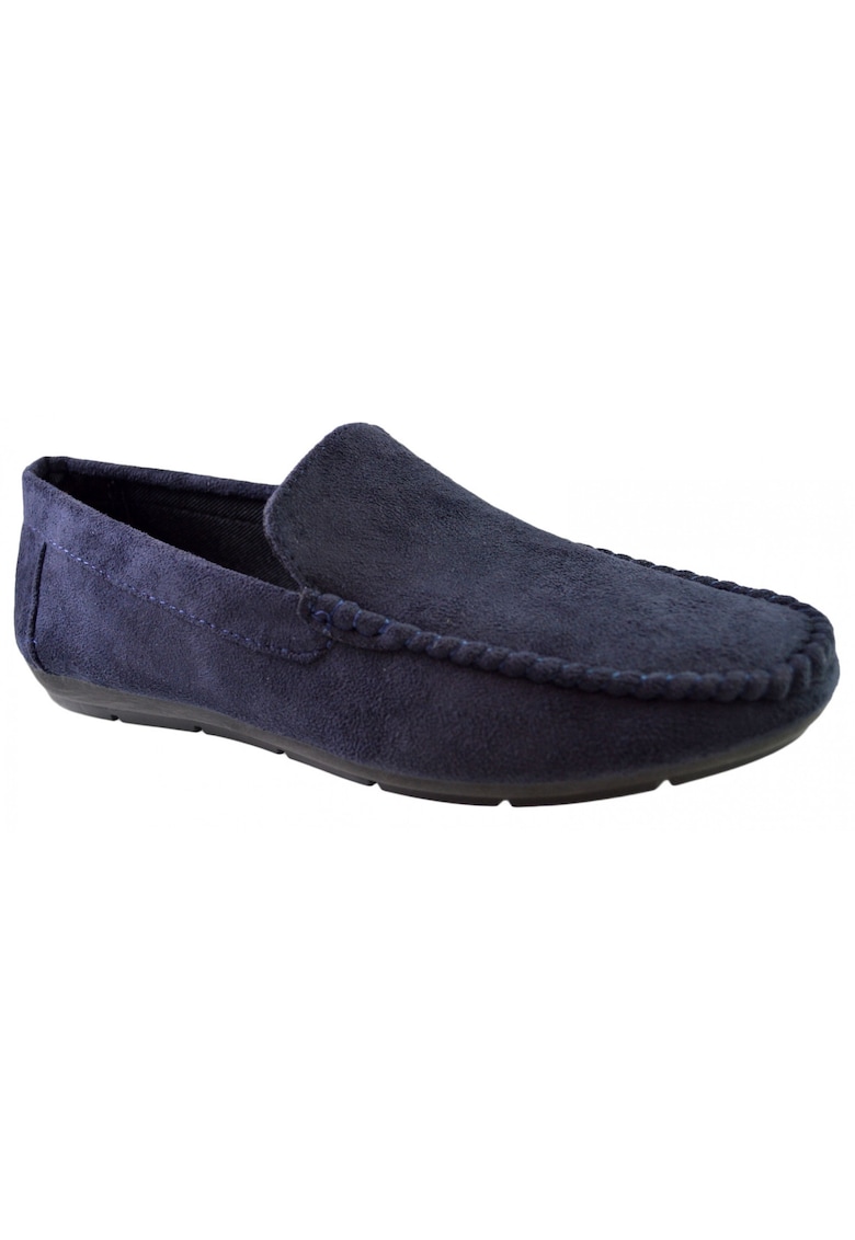 888123245-Mocasini Barbatesti Bleumarin Piele Intoarsa Corner