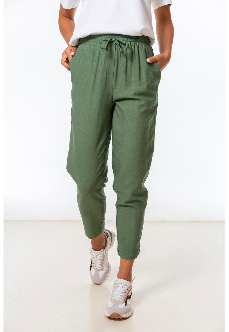 Pantaloni jogger cu talie ajustabila Gloria