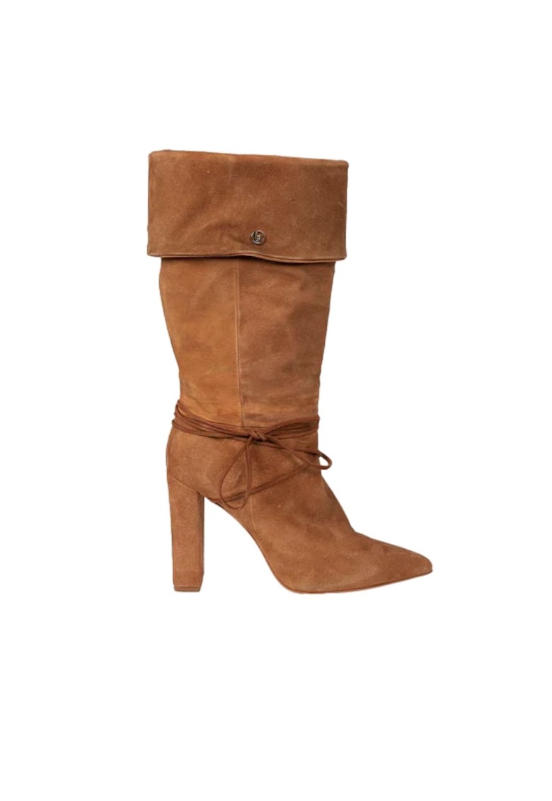 Cizme dama Dany - Piele naturala - Maro
