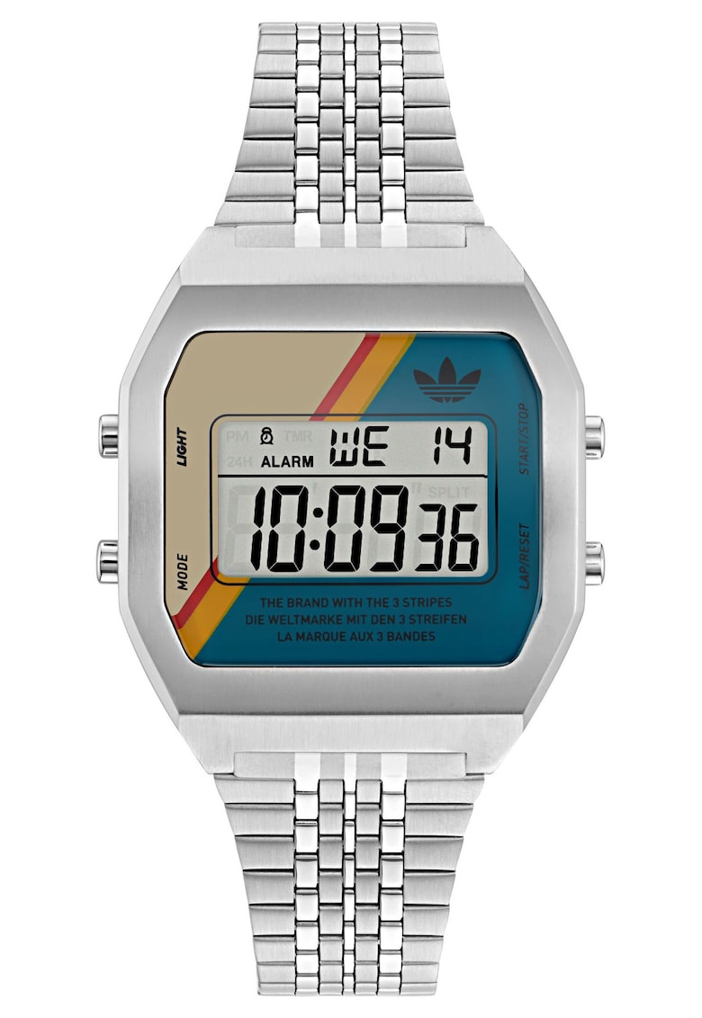Ceas unisex Digital Two AOST23556 - inox - 36mm - argintiu - rezistent la apa 5 ATM Ceas unisex Digital Two AOST23556 - inox - 36mm - argintiu - rezistent la apa 5 ATM