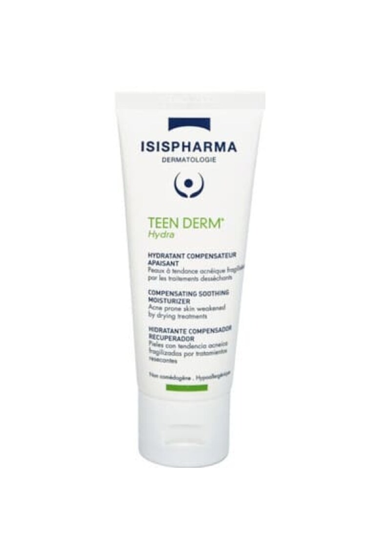 Crema pentru pielea predispusa la acnee Teen Derm Hydra - Isis Pharma - 100 ml
