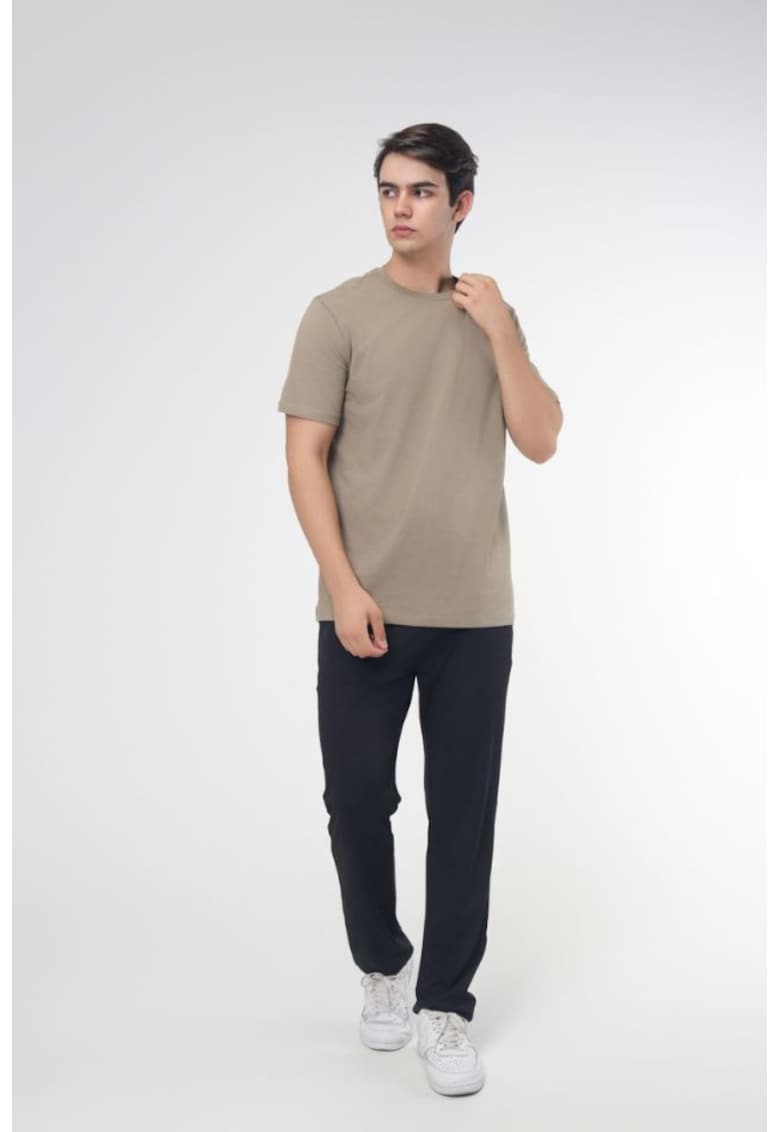 Bumbacel 100 COTTON Tricou bej - uniton pentru barbati - Bej
