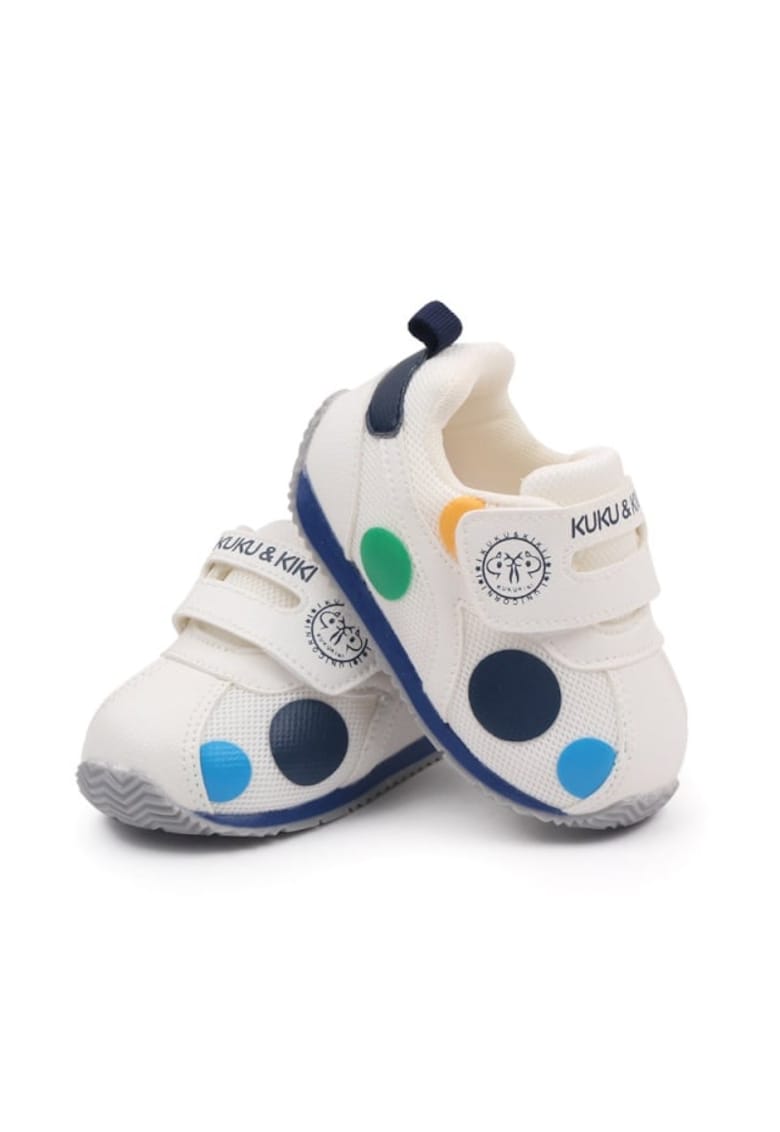 Pantofi Sport Model Bulinute Colorate - Textil - Baieti - Fete - Velcro - Multicolor