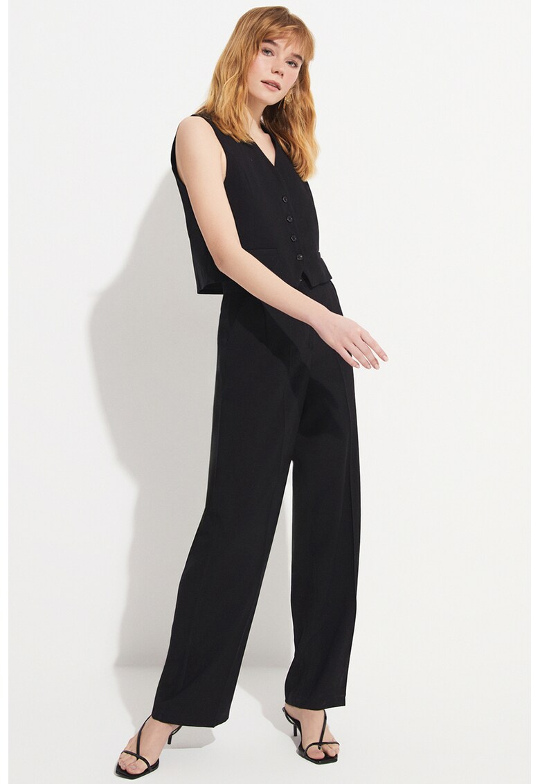 Set de pantaloni eleganti si vesta