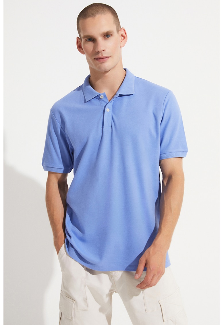 Tricou polo de bumbac