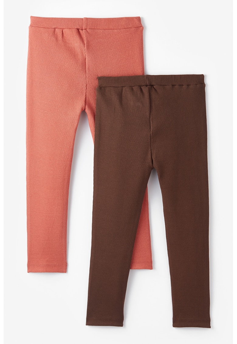 Set de colanti striati - 2 perechi Set de colanti striati - 2 perechi