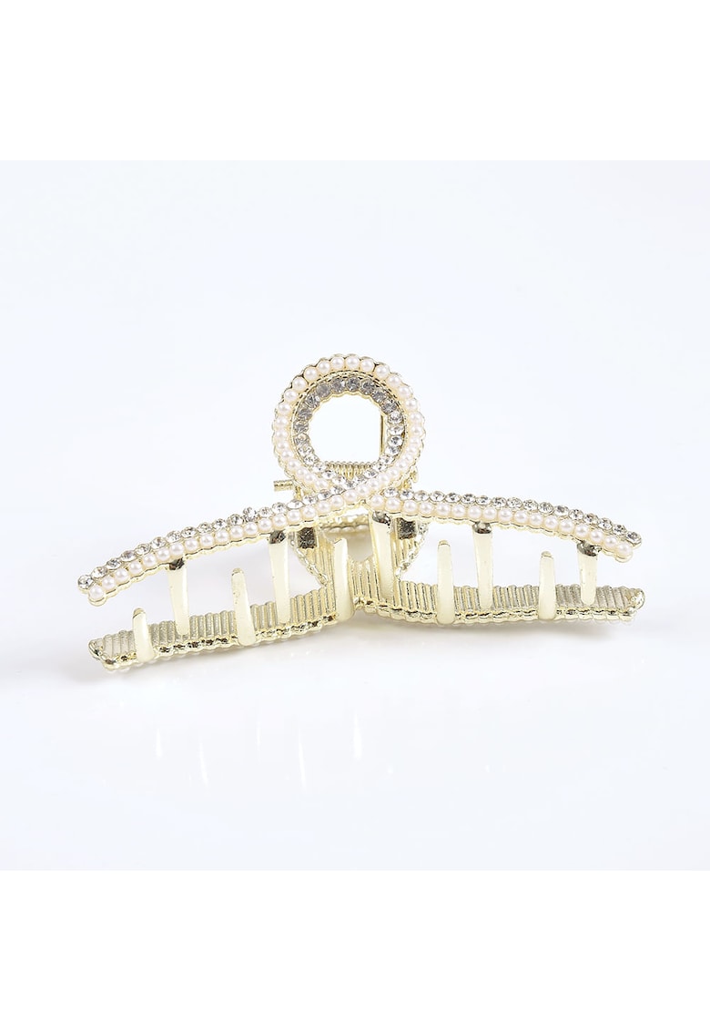 Cleste par auriu cu prindere ampla 7 cm -  Paris Cleste par auriu cu prindere ampla 7 cm -  Paris