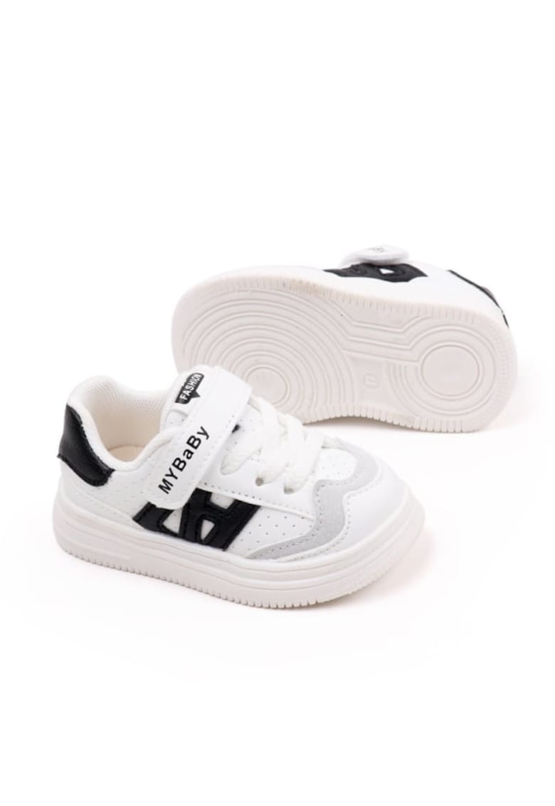 Pantofi Sport Model Mybaby - Casual - Piele ecologica - Baieti - Velcro