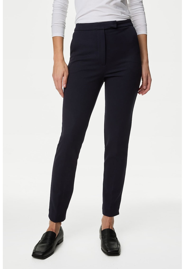 Pantaloni lungi slim fit - Bleumarin