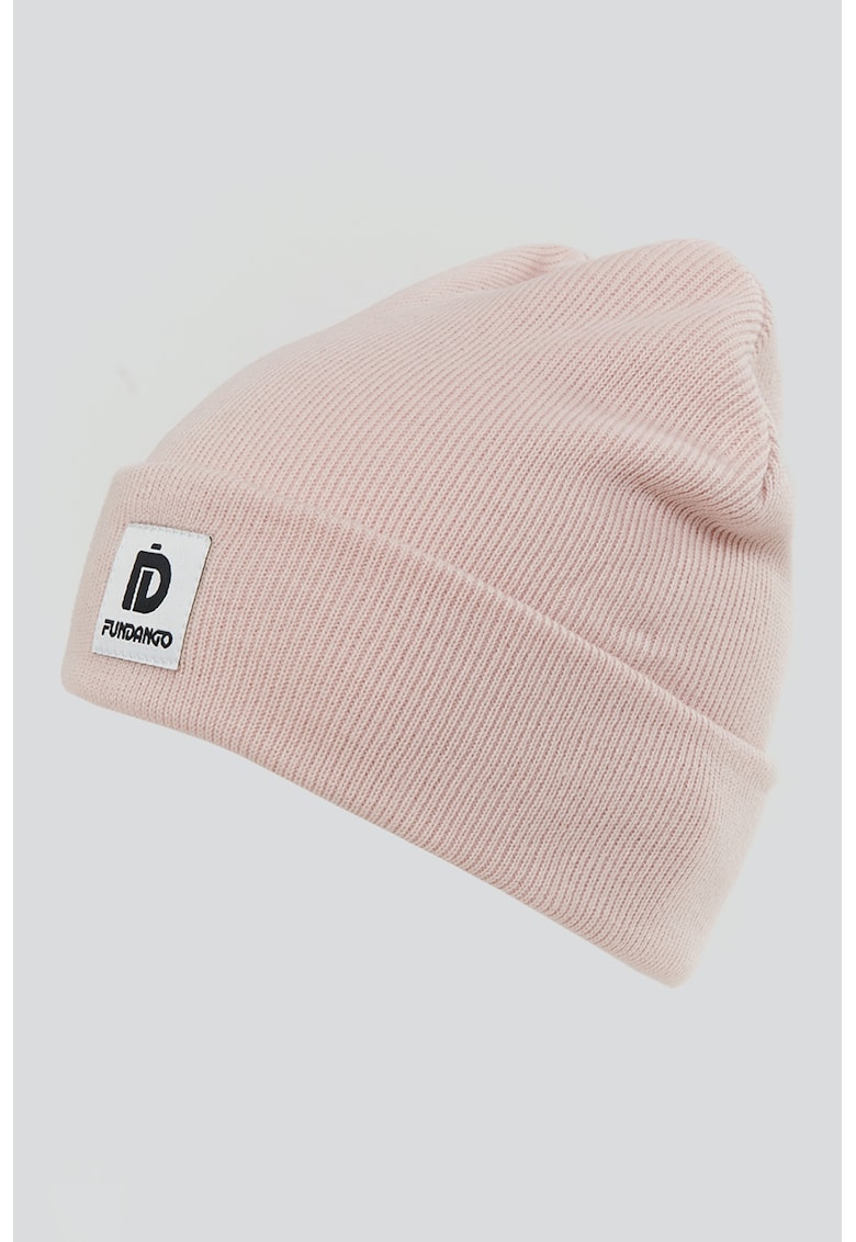 Caciula striata cu aplicatie logo Kingdom