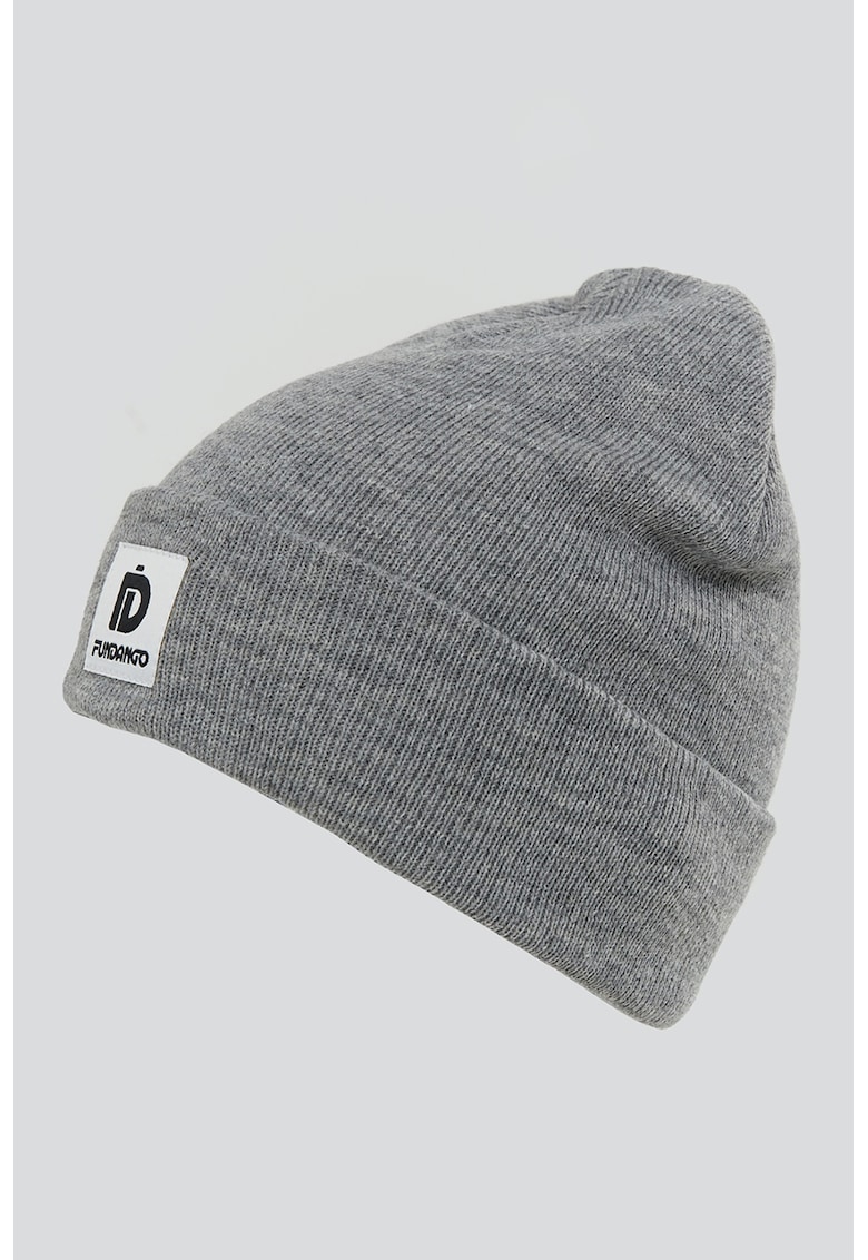 Caciula striata cu aplicatie logo Kingdom